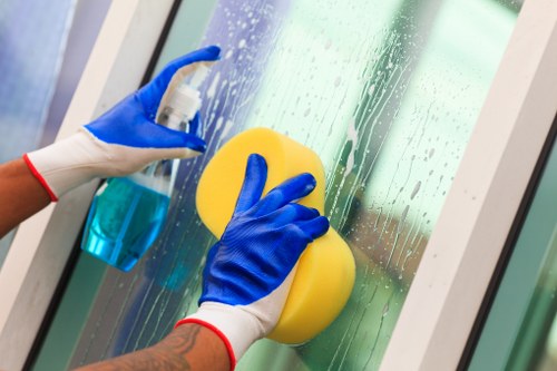 Deep cleaning a kitchen in Balham