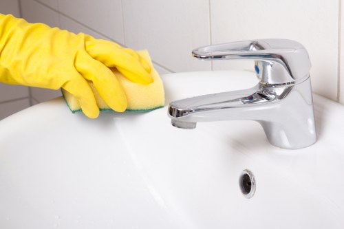 Modern cleaning service equipment used in Balham