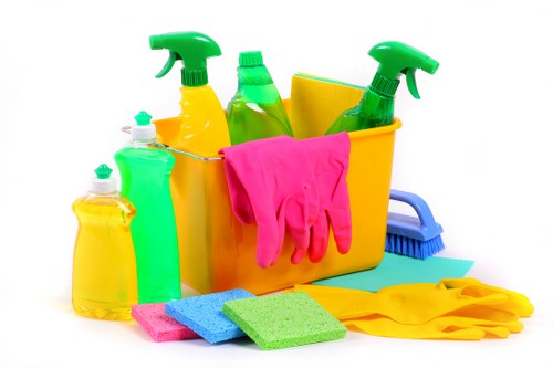 Modern office cleaning service in Balham with polished floors